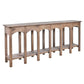 QUINCY VIADUCT OLD ELM CONSOLE/HALL TABLE IN RECLAIMED ELM NATURAL - MyChocolateWood