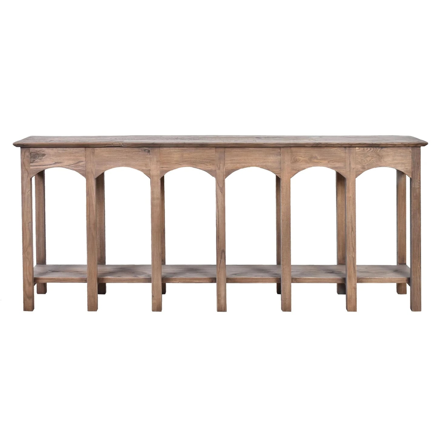 QUINCY VIADUCT OLD ELM CONSOLE/HALL TABLE IN RECLAIMED ELM NATURAL - MyChocolateWood