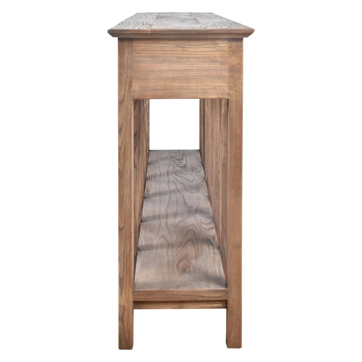 QUINCY VIADUCT OLD ELM CONSOLE/HALL TABLE IN RECLAIMED ELM NATURAL - MyChocolateWood