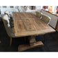 RHIANNON FARMHOUSE HAMPTON STYLE RUSTIC DINING TABLE IN 200CM - MyChocolateWood