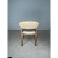 RICCO HAMPTONS CHAIR DINING CHAIR ARMCHAIR WHITEWASHED RATTAN /BROWN MINDI LEGS - MyChocolateWood