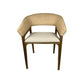 RICCO HAMPTONS CHAIR DINING CHAIR ARMCHAIR WHITEWASHED RATTAN /BROWN MINDI LEGS - MyChocolateWood