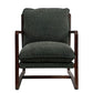 ROGAN BOUCLE TEXTURED FABRIC/ASHWOOD CHAIR IN PINE - MyChocolateWood