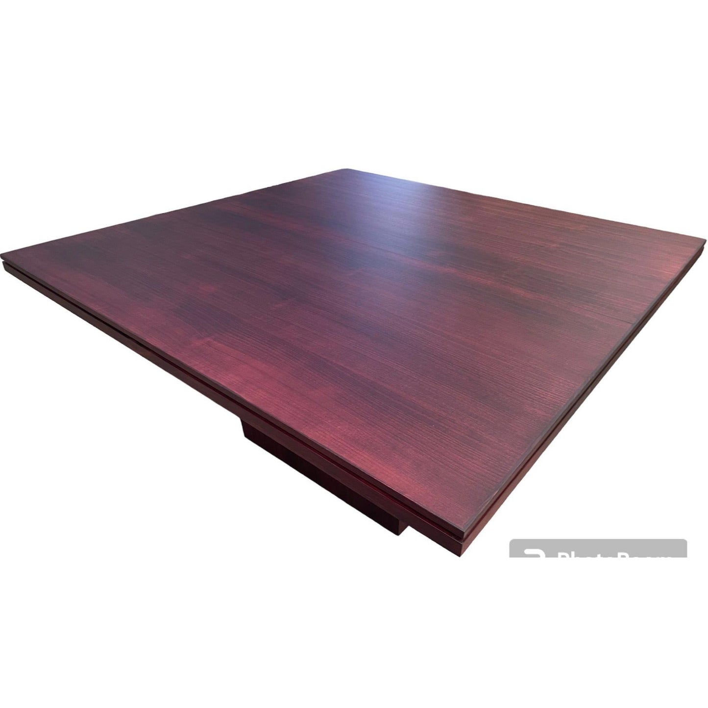 ROSA TASSIE OAK SQUARE DINING TABLE IN DARK WALNUT1800MM MADE TO ORDER - MyChocolateWood