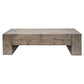 ROWAN SOLID PINE BLOCK COFFEE TABLE - MyChocolateWood