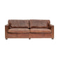 ROXIE AGED LEATHER 3 SEATER SOFA - ITALIAN TOP GRAIN LEATHER - MyChocolateWood