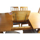 SADLER EXTENSION DINING TABLE IN TASSIE OAK + 6 DINING CHAIRS - MADE TO ORDER - MyChocolateWood