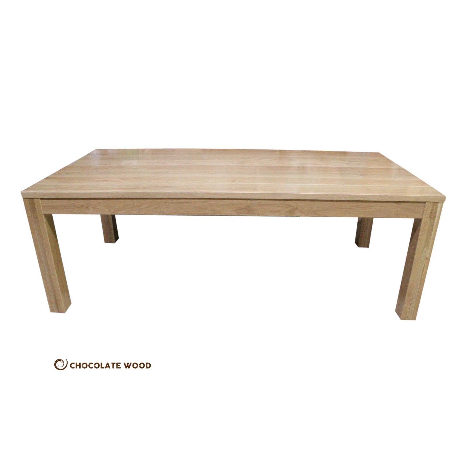 SAILORS AUSTRALIAN MADE AMERICAN OAK DINING TABLE 240CM - MyChocolateWood