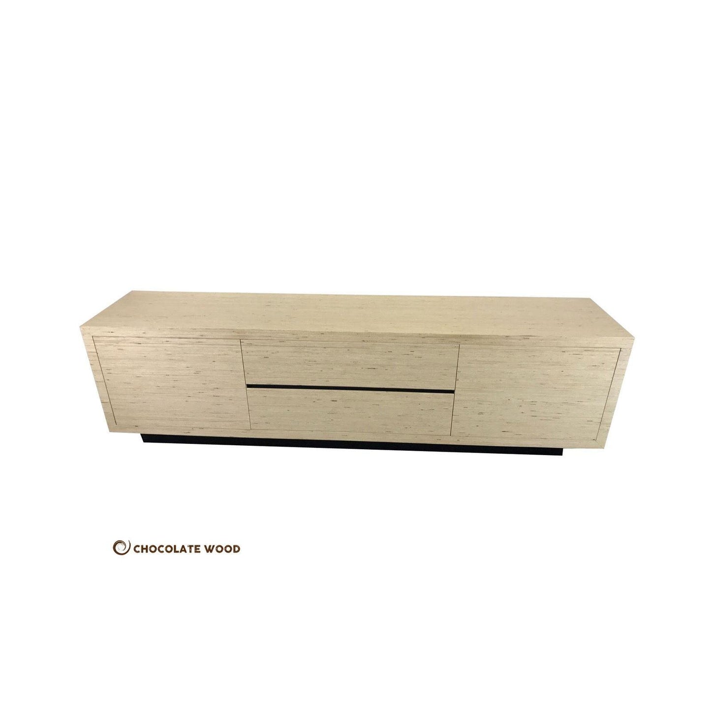 SANDY TV ENTERTAINMENT UNIT/LOWLINE IN NATURAL - AUSTRALIAN MADE TO ORDER - MyChocolateWood