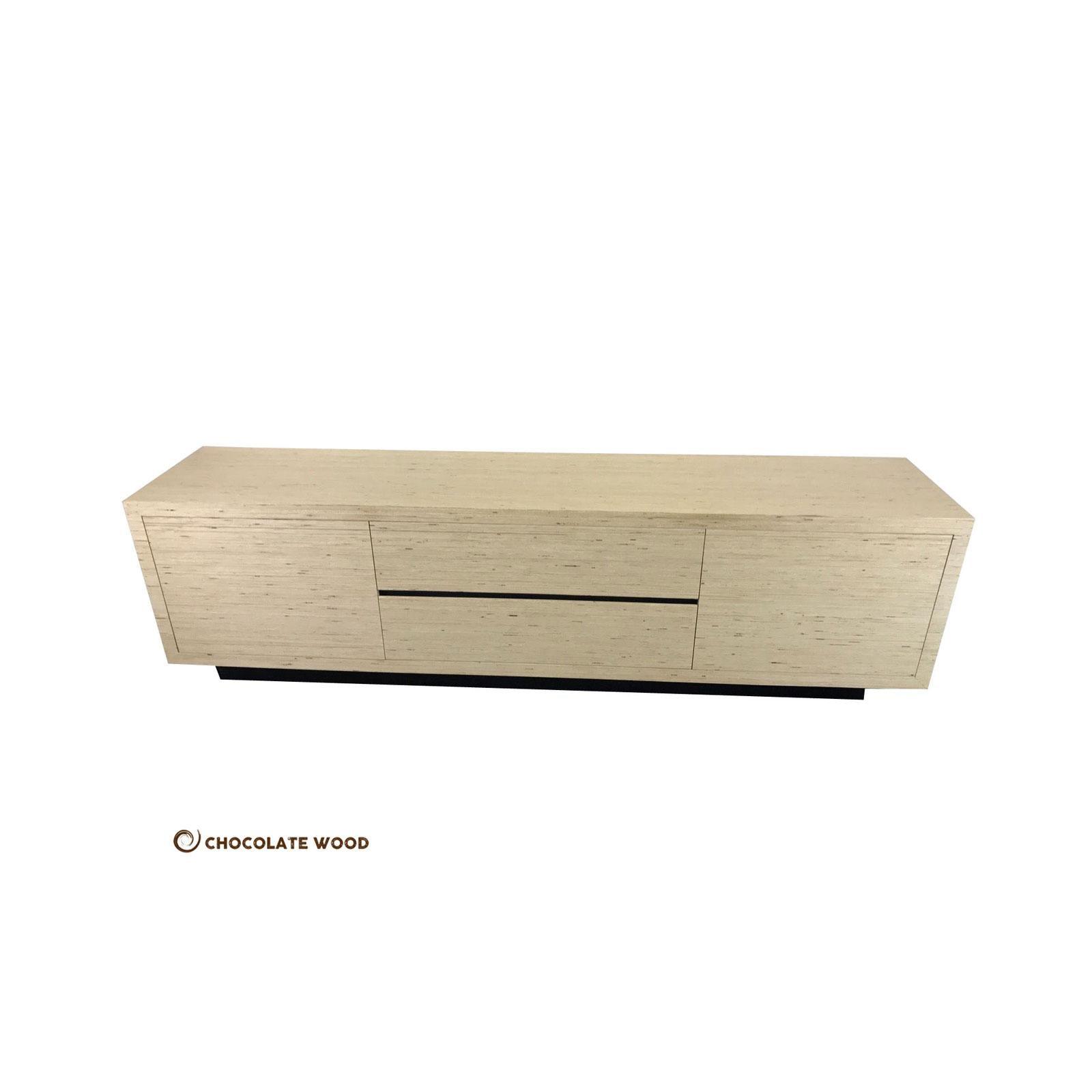 SANDY TV ENTERTAINMENT UNIT/LOWLINE IN NATURAL - AUSTRALIAN MADE TO ORDER - MyChocolateWood