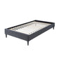 SASHA FABRIC KING SINGLE BED BASE IN MID GREY