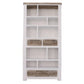 SCARBRO HAMPTONS SOLID ACACIA TIMBER BOOKCASE WITH 3 DRAWERS - MyChocolateWood