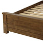 SCOTTI SOLID PINE KING BED AGED SUNDRIED ASH COLOUR - MyChocolateWood