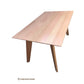 SERENA SOLID TASSIE OAK DINING TABLE - 180CM MADE TO ORDER - MyChocolateWood