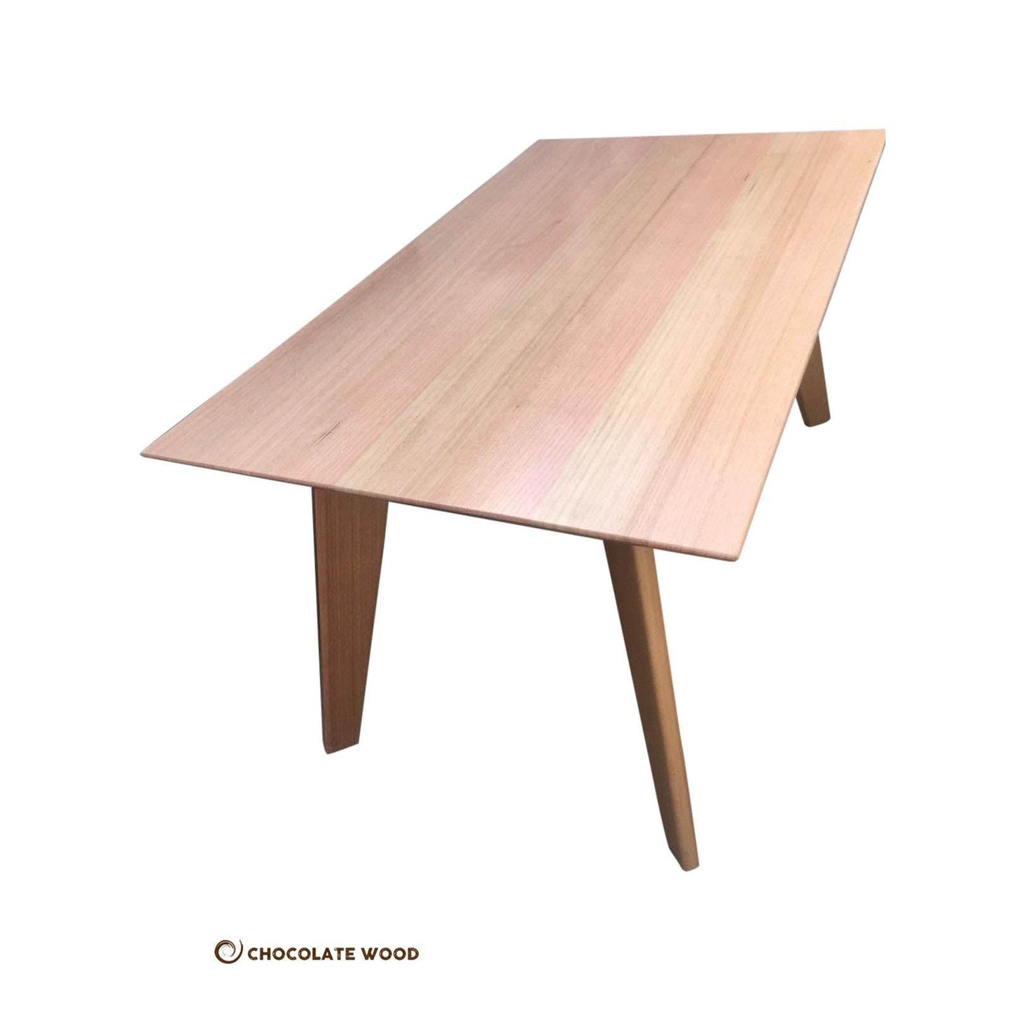 SERENA SOLID TASSIE OAK DINING TABLE - 180CM MADE TO ORDER - MyChocolateWood
