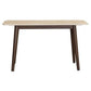SEVERIN SOLID & VENEER MALAYSIAN HARDWOOD CONSOLE TABLE / HALL TABLE WALNUT - MyChocolateWood