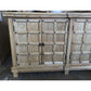 SHULI CHINESE ANTIQUE REPRODUCTION 4-DOOR BUFFET SIDEBOARD W/METAL STUDS 160 CM - MyChocolateWood
