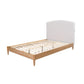 SOLENE FABRIC QUEEN BED WITH UPH BH & USB SANDSTONE