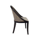 SOUTHAMPTON HAMPTONS SOLID MINDI WOOD/ RATTAN DINING CHAIR/ LOUNGE CHAIR IN SMOKED GREYWASH - MyChocolateWood