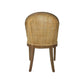 SOUTHAMPTON SOLID MINDI WOOD HAMPTONS RATTAN DINING CHAIR/ LOUNGE CHAIR IN NATURAL - MyChocolateWood