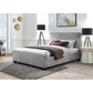 SPERLING FABRIC QUEEN BED IN GREY