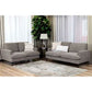 TAFFIN FABRIC 3-SEATER + 2-SEATER SOFA SET LOUNGE SET SLATE - MyChocolateWood