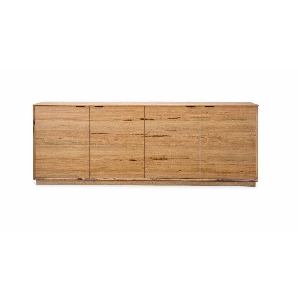 TAMWORTH 4 DOOR BUFFET/SIDEBOARD IN MARRI WOOD - NATURAL - MyChocolateWood