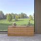 TAMWORTH 4 DOOR BUFFET/SIDEBOARD IN MARRI WOOD - NATURAL - MyChocolateWood