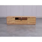 TAMWORTH MARRI WOOD TV UNIT 1 DRAWER 2 DOORS NATURAL - MyChocolateWood