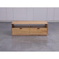 TAMWORTH SOLID MARRI WOOD COFFEE TABLE 2 DRAWERS - NATURAL - MyChocolateWood