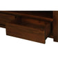 TANAKA SOLID MAHOGANY 120CM TV UNIT WITH 2 DRAWERS IN MAHOGANY - MyChocolateWood
