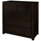 TANAKA SOLID MAHOGANY 5 DRAWERS TALLBOY IN CHOCOLATE - MyChocolateWood