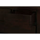 TANAKA SOLID MAHOGANY 5 DRAWERS TALLBOY IN CHOCOLATE - MyChocolateWood