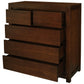 TANAKA SOLID MAHOGANY 5 DRAWERS TALLBOY IN MAHOGANY - MyChocolateWood