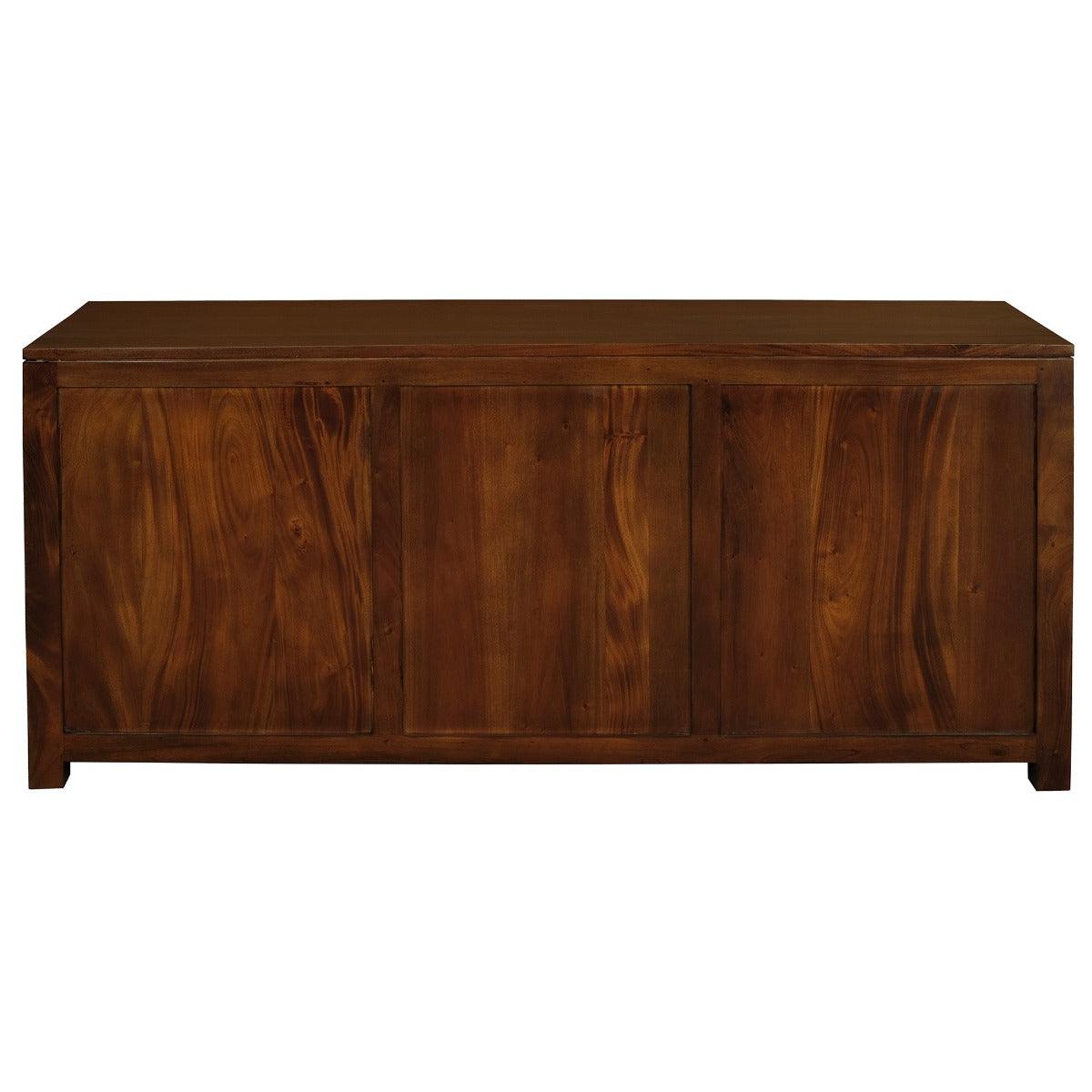 TANAKA SOLID MAHOGANY 6 DRAWER DRESSER IN MAHOGANY/CHEST OF 6 DRAWERS IN MAHOGANY COLOUR - MyChocolateWood