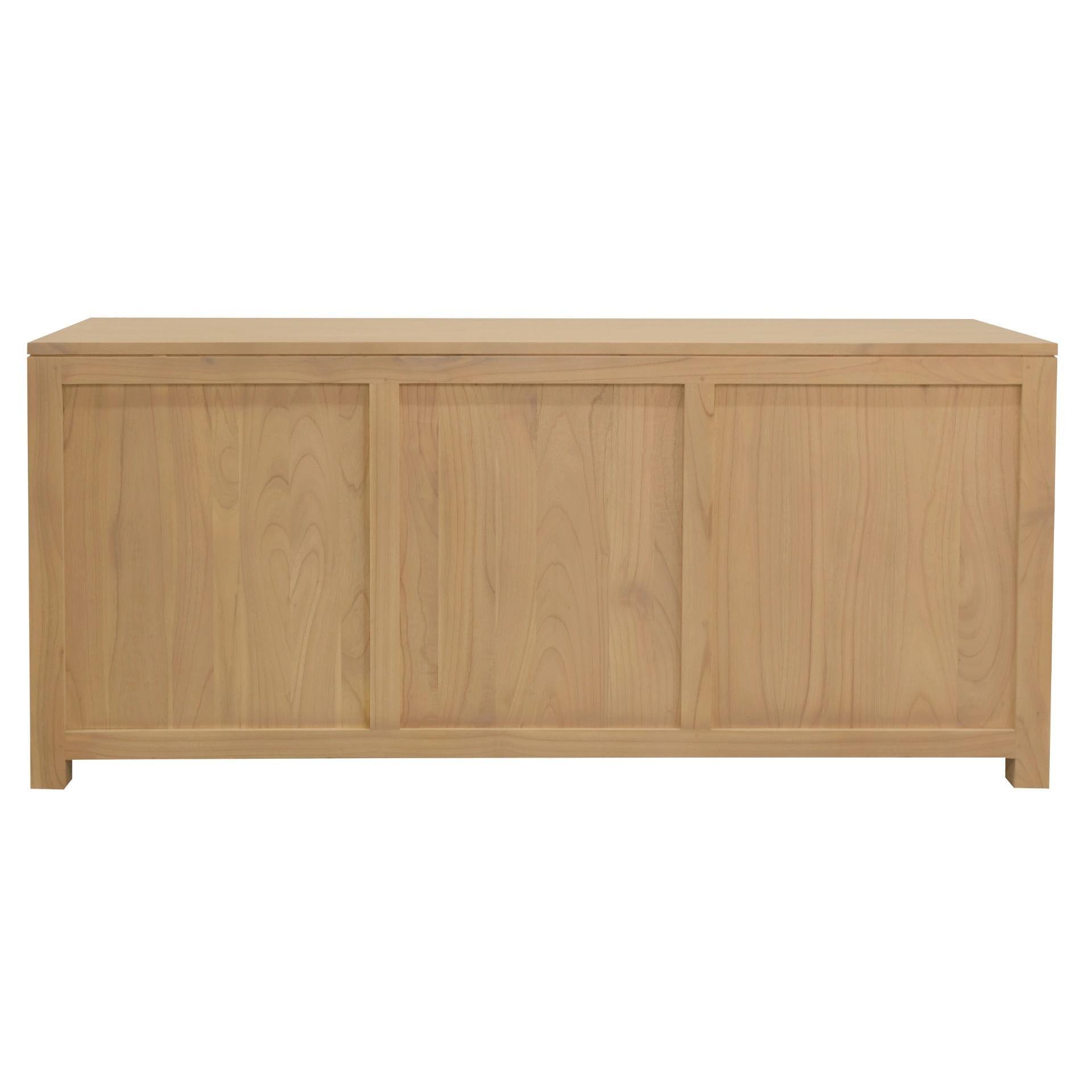TANAKA SOLID MAHOGANY 6 DRAWER DRESSER IN NATURAL - MyChocolateWood