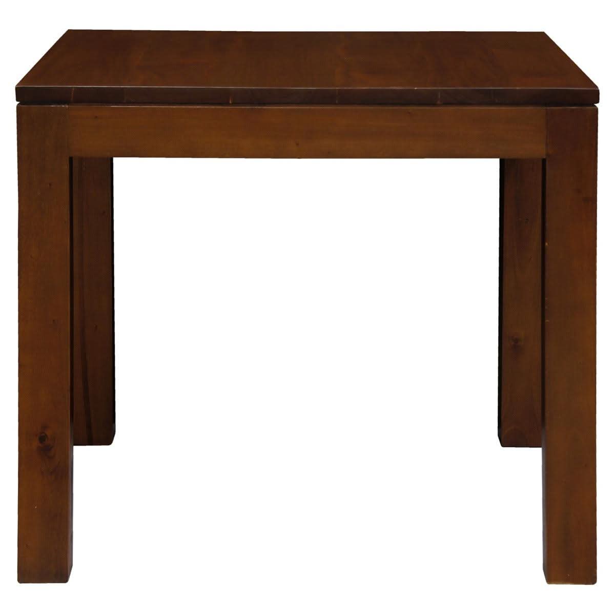 TANAKA SOLID MAHOGANY 90CM DINING TABLE IN MAHOGANY - MyChocolateWood