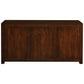 TANAKA SOLID MAHOGANY BUFFET WITH 2 DOORS & 3 DRAWERS IN MAHOGANY FINISH - MyChocolateWood