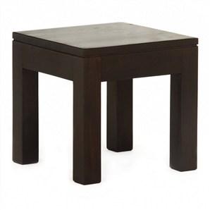 TANAKA SOLID MAHOGANY LAMP TABLE IN CHOCOLATE - MyChocolateWood