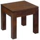 TANAKA SOLID MAHOGANY LAMP TABLE IN MAHOGANY - FLOOR STOCK CLEARACNE - MyChocolateWood