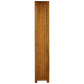 TANAKA SOLID MAHOGANY NARROW BOOKCASE IN LIGHT PECAN FINISH - MyChocolateWood