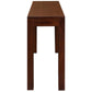 TANAKA SOLID MAHOGANY TIMBER CONSOLE TABLE WITH 1 HIDDEN DRAWER 90CM IN MAHOGANY - MyChocolateWood