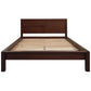 TANAKA SOLID MAHOGANY TIMBER QUEEN SIZE BED IN MAHOGANY COLOUR - MyChocolateWood