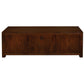 TANAKA SOLID MAHOGANY TV UNIT WITH 2 DOORS & 1 DRAWER IN MAHOGANY 160CM - MyChocolateWood
