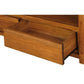 TANAKA SOLID MAHOGANY TV UNIT WITH 3 DRAWERS IN LIGHT PECAN 190CM - MyChocolateWood
