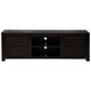 TANAKA SOLID MAHOGANY TV UNIT WITH 4 DRAWERS & 2 SHELVES IN CHOCOLATE 1700MM - MyChocolateWood