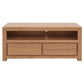 TANAKA SOLID MINDI WOOD 120CM TV UNIT WITH 2 DRAWERS IN NATURAL - MyChocolateWood