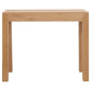 TANAKA SOLID WHITE CEDAR TIMBER CONSOLE TABLE/HALL TABLE WITH 1 HIDDEN DRAWER 90CM - MyChocolateWood