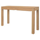 TANAKA SOLID WHITE CEDAR TIMBER CONSOLE TABLE /HALL TABLE WITH 2 HIDDEN DRAWERS 130CM - MyChocolateWood