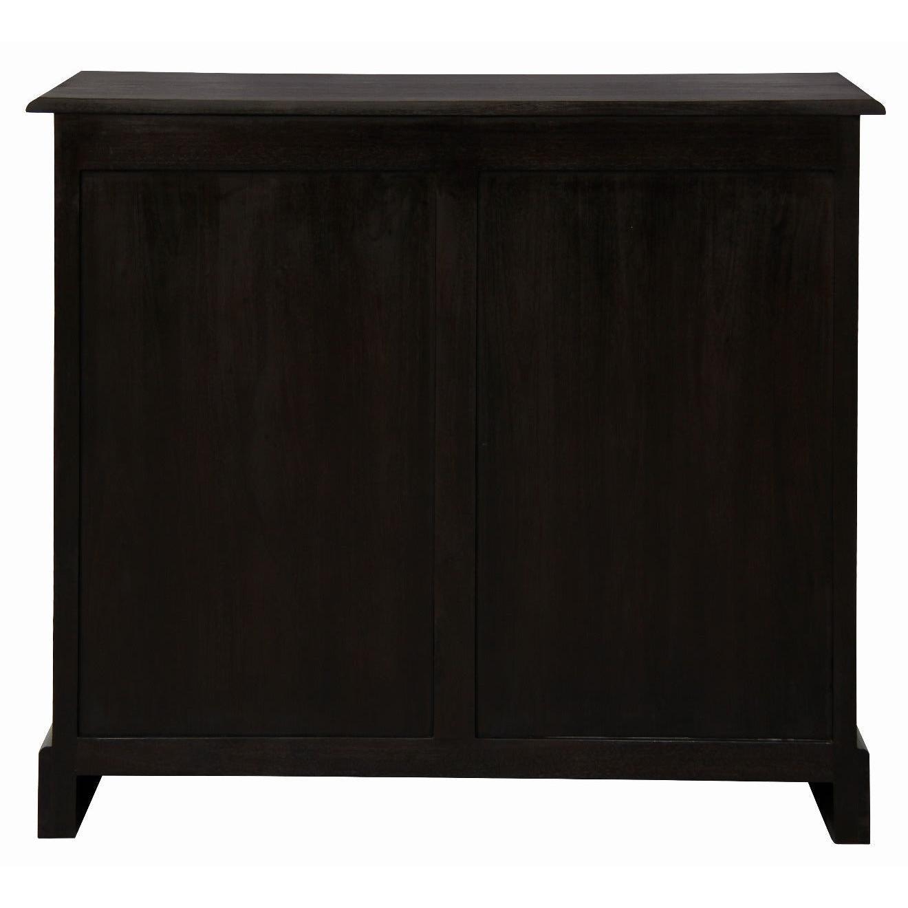 TASMANIA SOLID MAHOGANY BUFFET 2 DOORS 2 DRAWERS IN CHOCOLATE - MyChocolateWood